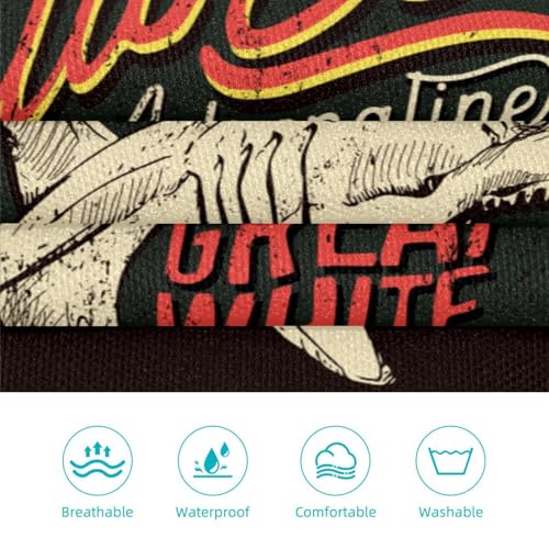 Tablier de cuisine pour restaurant et bistrot style requin rétro mer - 3