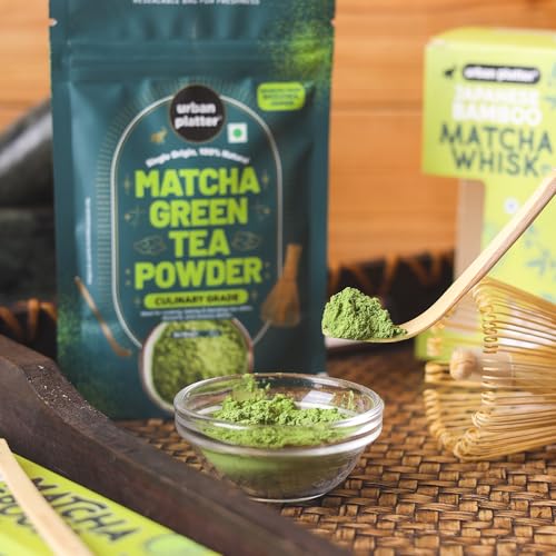Image of Urban Platter Japanese Culinary-grade Matcha Green Tea Powder, 20g (Sourced from Shizuoka, Japan | Stone-Ground | Antioxidant-rich)