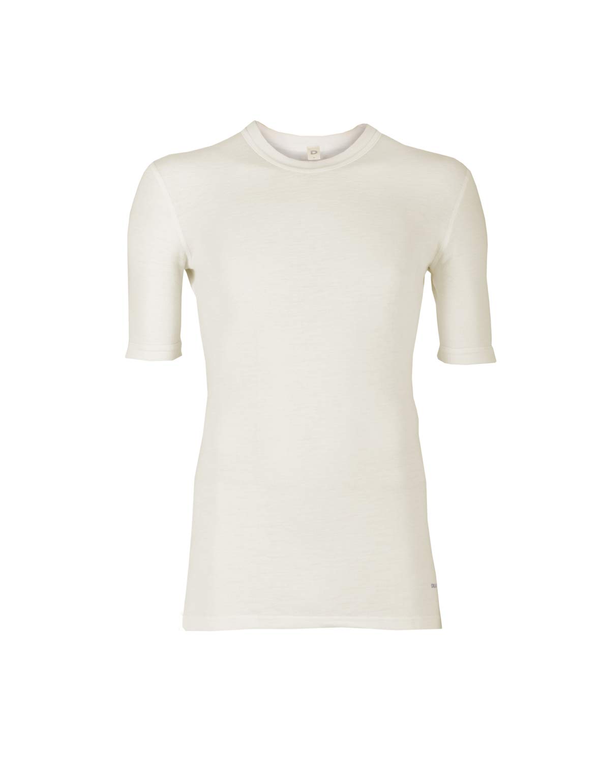 Dilling Merino shirt met korte mouwen voor heren - biologische merinowol, jagersgroen, XXL