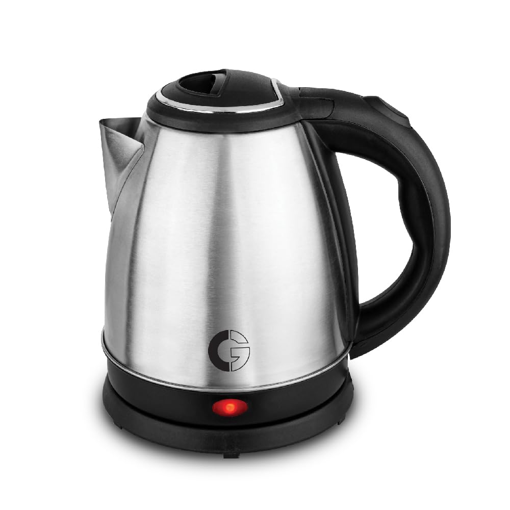 CG - EKSS18 SS 1.8 Ltr Electric Kettle 1350W with Dry Boil Protection, Auto Cut Off, Cool Touch Ergonomic Handle, Double Wall Insulation, 2 Yr Replacement Manufacturer Warranty - Black-image-34
