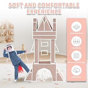 13pcsmodularkidsplaycouchkidscouchwithclimbingslope13in1toddlercouchforplayingcreativingsleepingindoorkidssofaforboysandgirlspink Urban Country Home Decor 13pcs modular kids play couch kids couch with climbing slope 13 in 1 toddler couch for playing creativing sleeping indoor kids sofa for boys and girls pink urban country home decor