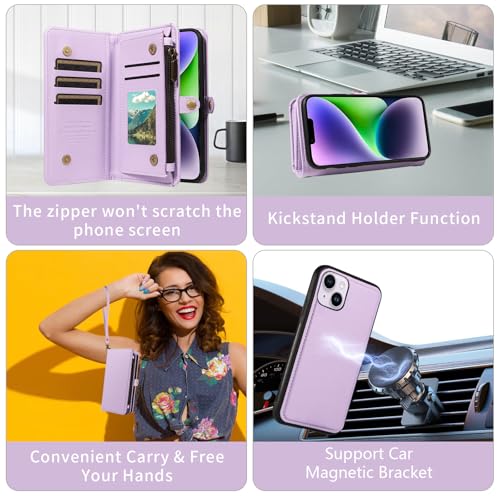 Coque iPhone 14 Plus Asuwish violette CSYBYW008 UK