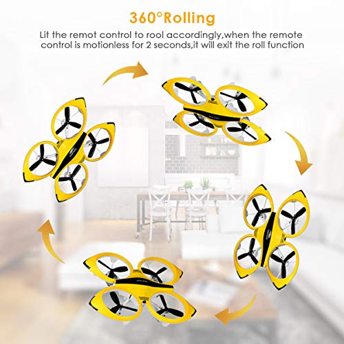 Mini Drone, Upgraded Hand Control Drones Easy to Fly Even to Kids and Beginners Helicopter Quadcopter with Infrared Obstacl   e Avoidance 3D Flips LED Throw to Fly Altitude Hold Boy Toys Drone