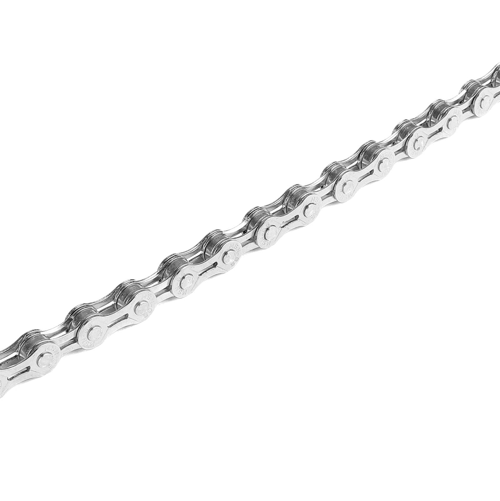 YBEKI Fahrradkette 1/2x11/128, 114 Glieder – Silberbeschichtet, 850kg Zugfestigkeit, Inkl. 3 Kettenschlösser