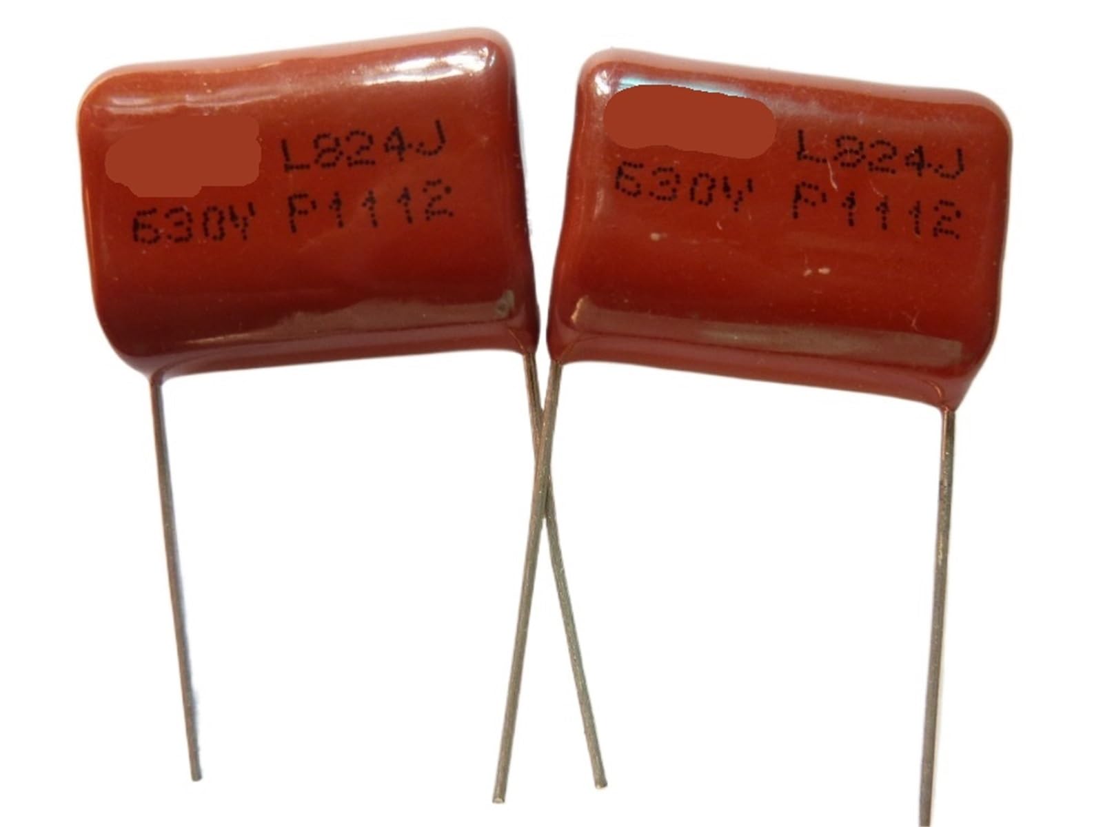 20 pezzi 824 630V 824J CBB21 0,82uF 820nF P22 Condensatore a film in polipropilene metallizzato