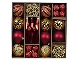 Decoris Box of 46 shatterproof baubles