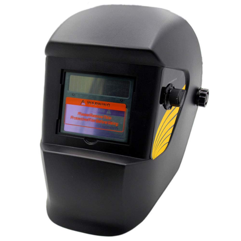 Buy Solar Powered Welding Helmet Auto Darkening Hood with Adjustable Shade Range 45/913 for