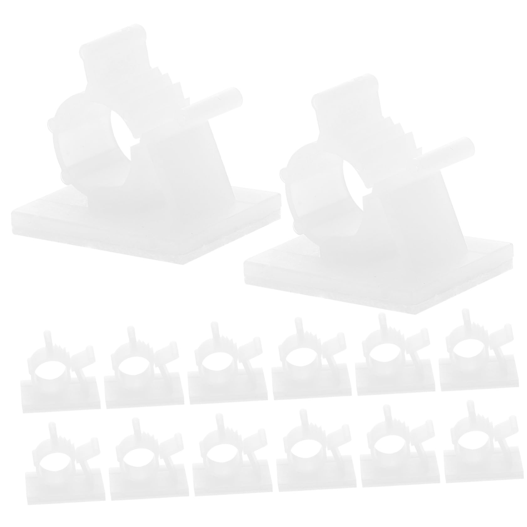 UKCOCO 2sets Werkzeug Kabel Clips Klebstoff Kabel Für Home Office Auto Schreibtisch 100 Stücke * 2