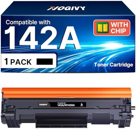 142A Toner Mit Chip Kompatibel für HP 142A für HP LaserJet MFP M140W Toner | Kompatibel für HP LaserJet MFP M140w M110w toner M110 M140 M139w M139 W1420A 142X W1420X für HP 142A To