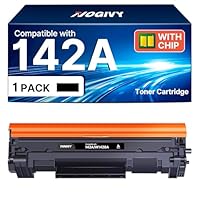 142A W1420A Mit Chip Tonerkartusche Kompatibel mit HP 142A W1420A 142X W1420X für HP LaserJet MFP M140w Toner LaserJet M110w M110 M140 M139w M139 (1 Schwarz)