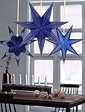 SUNBEAUTY Paquete de 3 Piezas Estrella de Navidad Decoracione para la Navidad Fiesta...