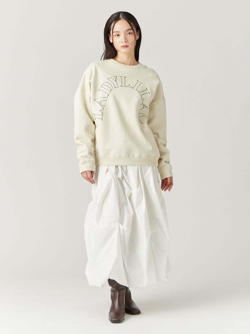 FRAY ID タックバルーンタフタスカート Amazon.co.jp: [フレイ アイディー] タックバルーンタフタスカート