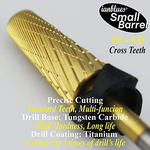 Brocas para taladro de uñas 5 en 1 multiusos miniatura 4