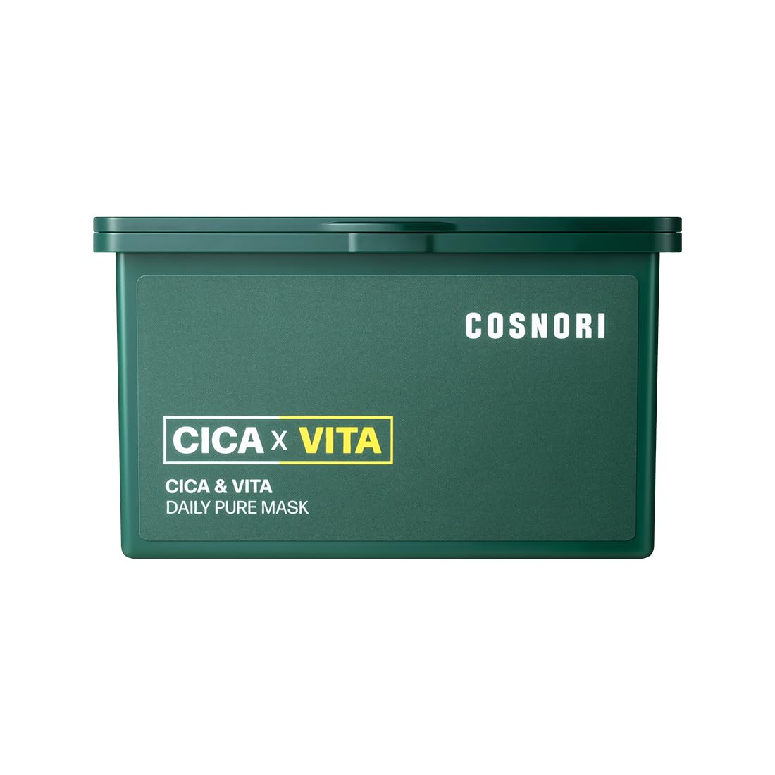 COSNORI Deer & Vita Daily Pure Mask, 11.8 fl oz (350 ml), 30 Pieces, Korean Cosmetics, Korean Skincare, Large Capacity Mask Pack, Daily Mask, Vegan, Hypoallergenic, Weak Acid, Moist, Refreshing