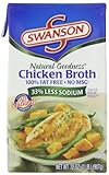 Swanson Natural Goodness Chicken Broth, 32 Ounce (Pack of 6)