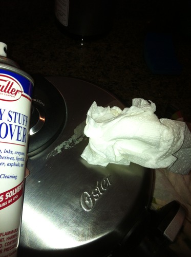 Pretty waffles after you get the label off