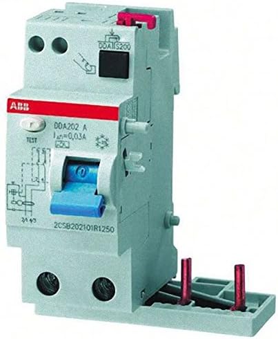 ABB 2P 63 A RCD Switch, Trip Sensitivity 30mA