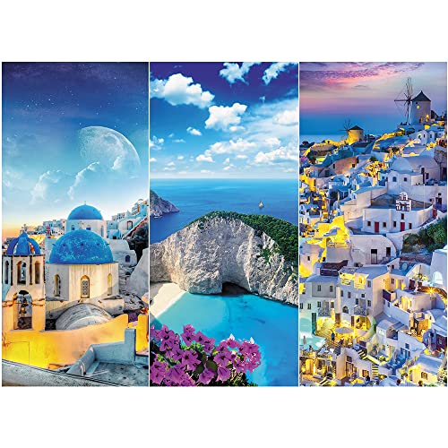 Trefl Greek Holidays - Rompecabezas Clásico 3000 Piezas 45.7"x 33.5" miniatura 2