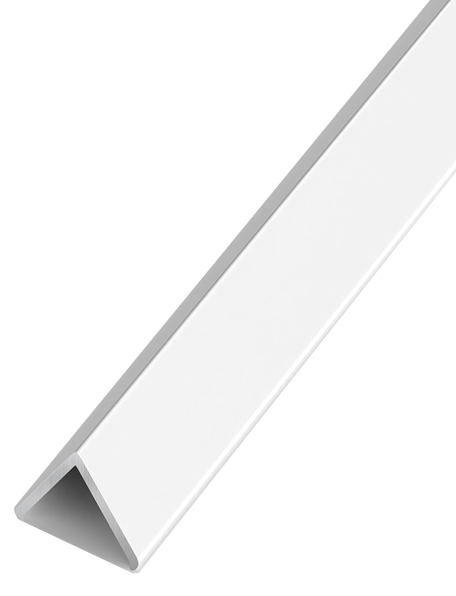 Protector de Esquinas de aleación de Aluminio: Protector de Esquinas de Pared Grueso sin Perforaciones for decoración del hogar, la Oficina y la Escuela.(Natural,200cm)