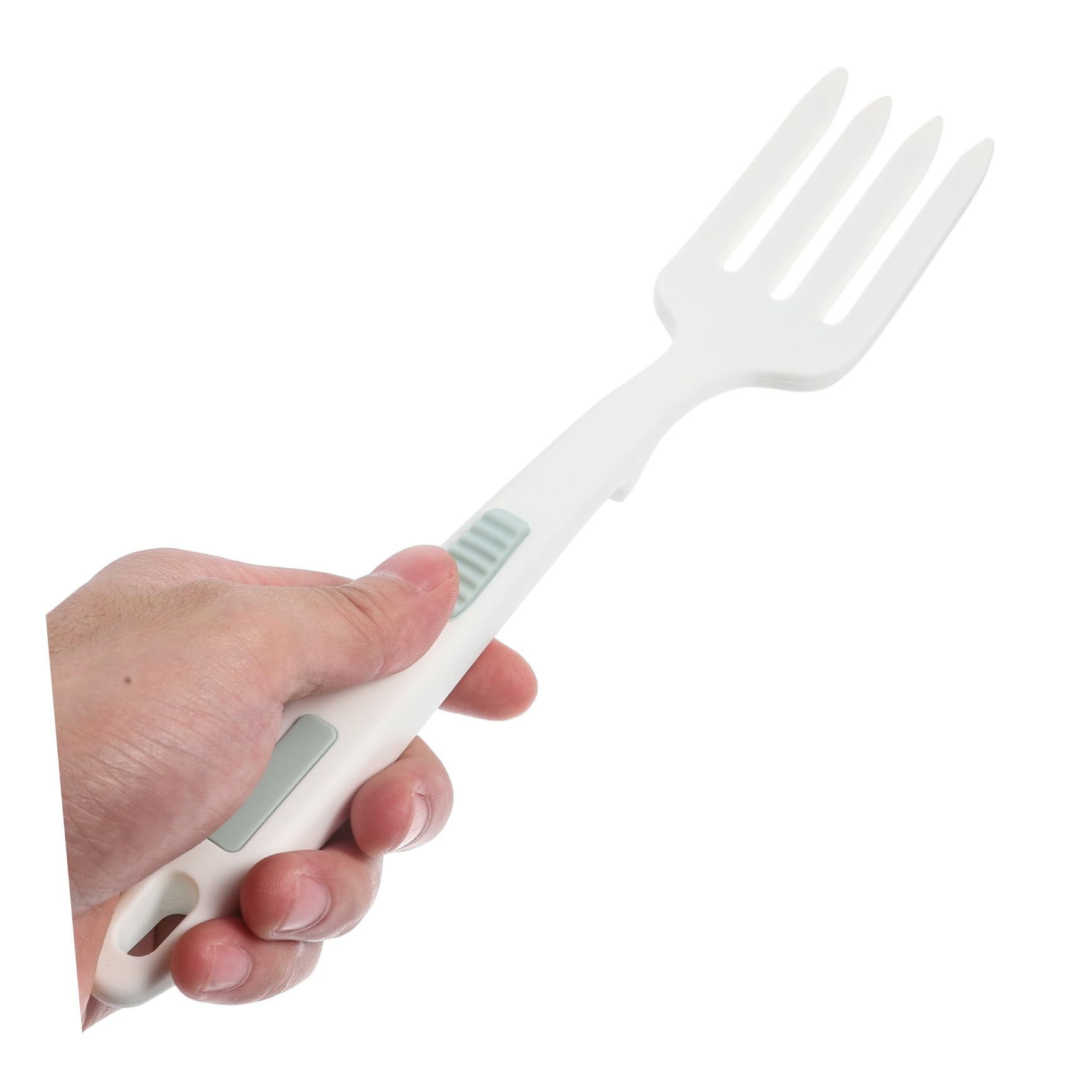 Ciieeo 5 Pièces Fourchette de Cuisine Silicone Flexible Antiadhésive Ustensile Pratique pour Pâtes et Salades Outil de Cuisine Réutilisable Pure