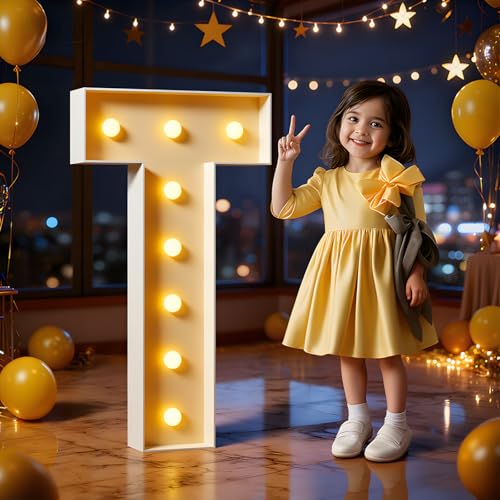 Marquee Letters 3 Feet Tall Light Up Birthday Decorations