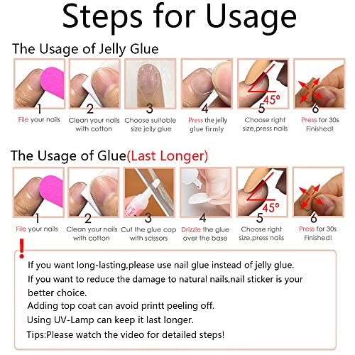 Diduikalor Green French Tip Press On Nails Short Fake Nails Acrylic Square Glue On Nails With Design Glossy Stick On Nails Artificial Static Nails For Women 24Pcs False Nails #TOP3