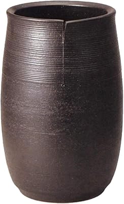 Amazon 信楽焼 窯肌つぼ型傘立て しがらき焼 笠立て 陶器 おしゃれ Kt 0004 傘立て オンライン通販