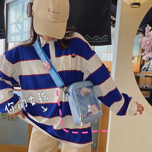 Kawaii Small square bag ita bag Pin Display Ita Bag fashion Shoulder Bag for Women2