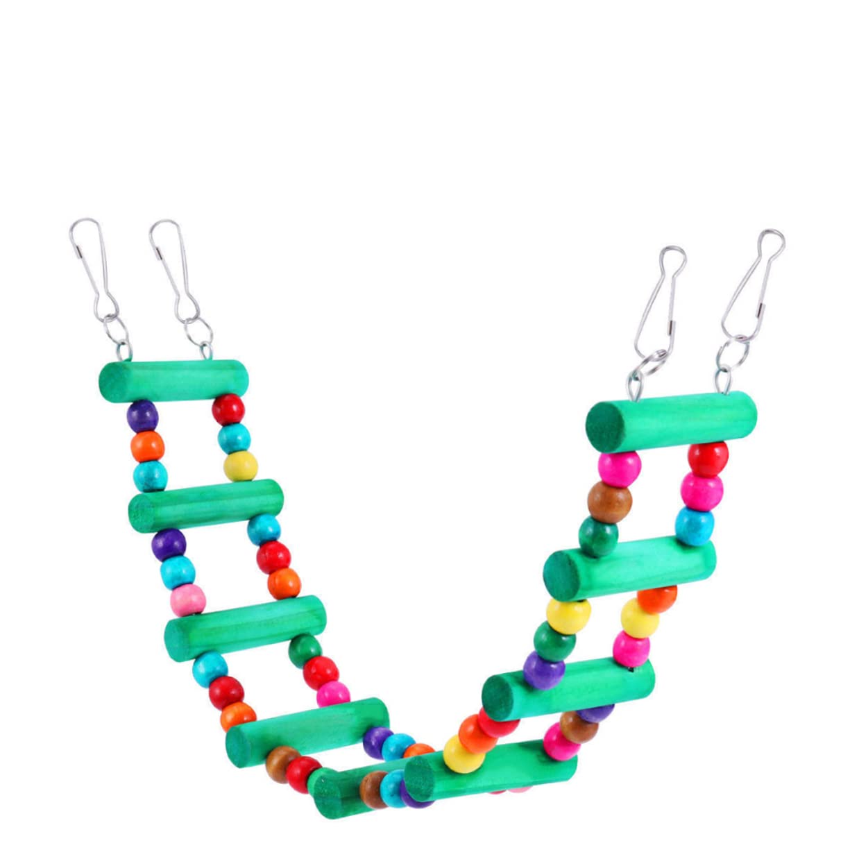 ABOOFAN 3 Set Di Giocattoli Per Altalena Per Pappagalli Giocattoli Per Gabbie Per Uccelli Per Scale Per Parrocchetti E Altalene Forniture Per Animali Domestici 2 Pezzi*3