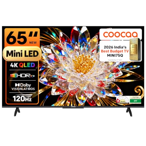 Image of coocaa 164 cm (65 inches) 4K Ultra HD Smart Mini LED QLED Google TV 65MINI75Q