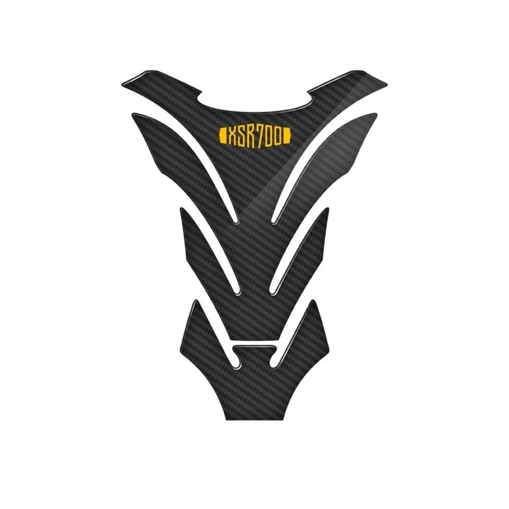 3D Carbon Fiber Motorcycle Fuel Tank Pad Cover Protector Decal Stickers for Ya&maha XSR 700 XSR700 Pads Side Tanks