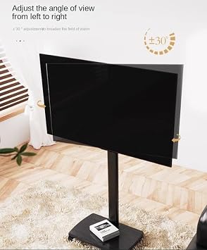 TV Stand TV Stand TV Stand Rolling TV Stand for 37-75 Inch TVs with Wheels Tall Mobile Universal TV Stand Height Adjustable TV Stand TV Stand TV Stand Color:Without partition