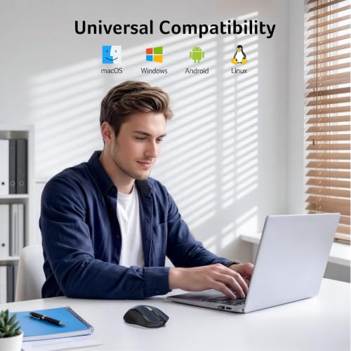 acer 2.4GHz 4000 DPI Wireless Mouse (Black) - image 9