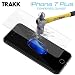 iPhone 7 Plus Rounded Edge Pro Tempered Glass Screen Protector Anti Glare, Anti Fingerprint, Shatterproof, Anti-Scratch, No Bubbles for iPhone 7 Plus 5.5" - By TRAKK