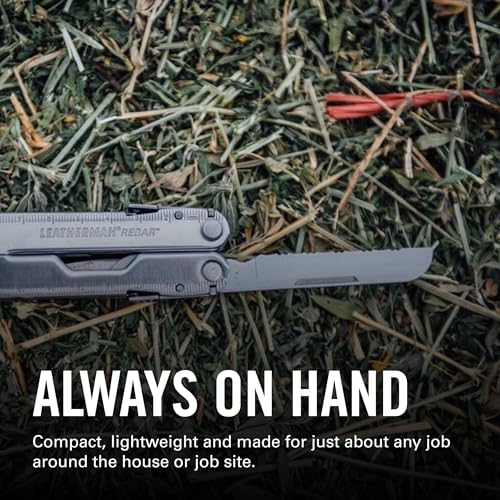 Image of LEATHERMAN, Rebar Multitool with Premium Replaceable Wire Cutters and Saw, Stainless Steel