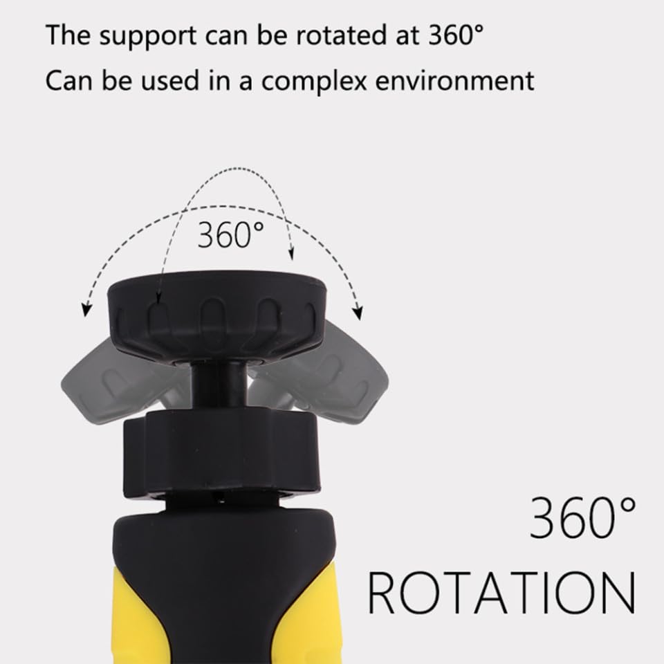 Lampe de travail COB LED rechargeable avec clip et aimant - 7