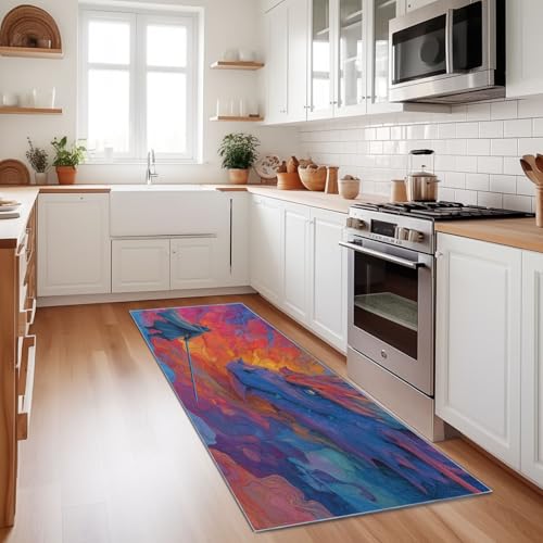 Tapis de cuisine lavable de 60x150 cm idéal pour pièces de passage - 4