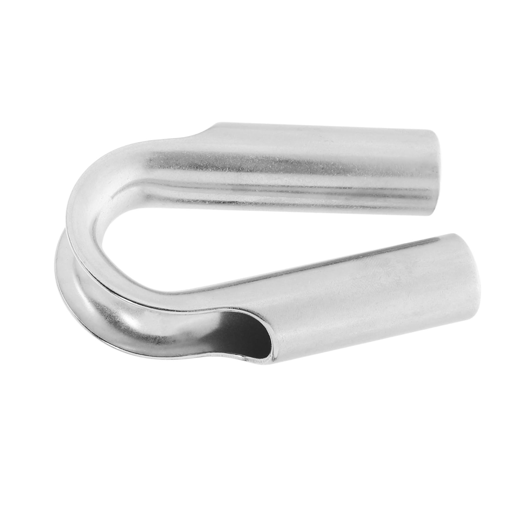 MUSISALY Wire Rope Thimble Heavy Duty Stainless Steel Cable Clamp Eye for Marine Use