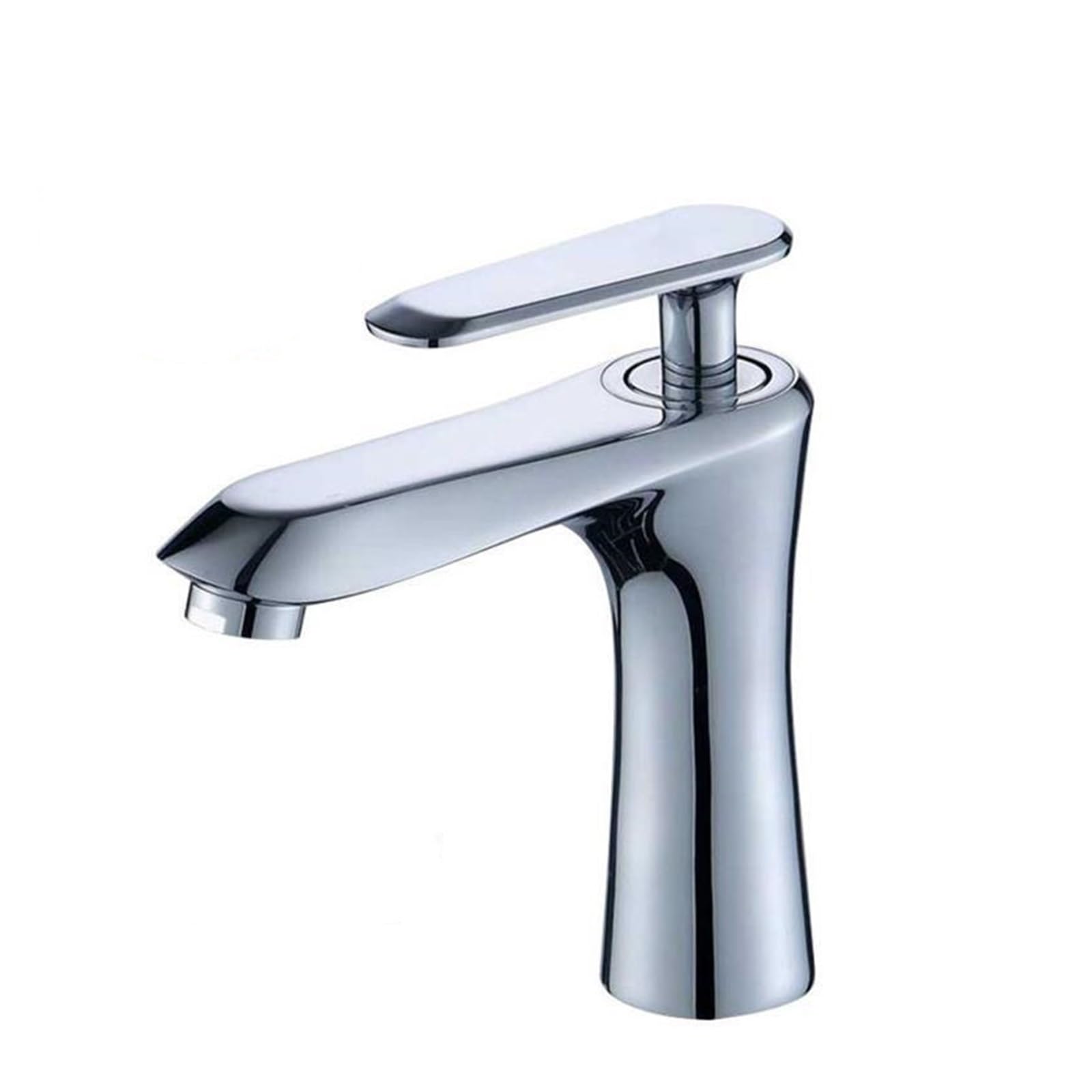 Robinet de lavabo chrome pour mitiger le chaud et le froid dans votre salle de bains moderne