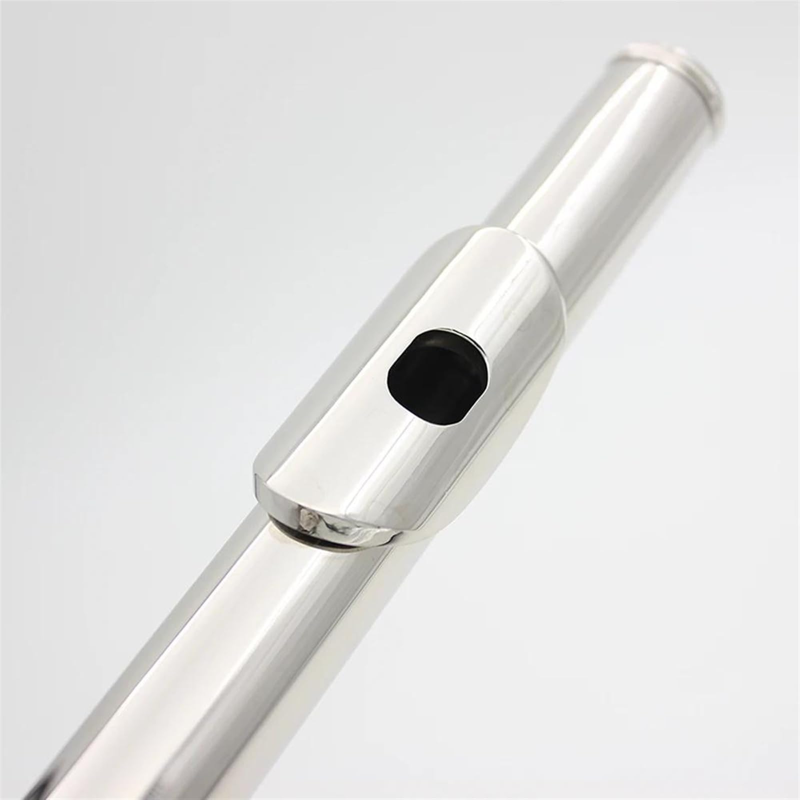 Flauta C De 16 Agujeros, Flauta De Concierto Chapada En Plata De Cuproníquel Abierta Cerrada Con Llave E Y Accesorios De Caja Flauta Travesera Kit