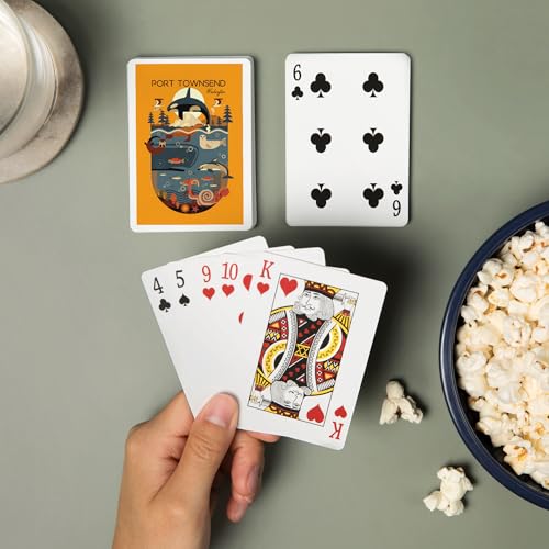 Baraja de Poker Port Townsend Washington 52 cartas miniatura 2