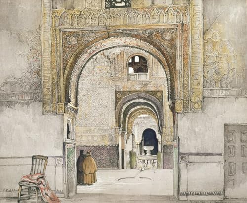 Affiches et gravures la salle des deux sœurs de John Frederick Lewis toile 60x90cm