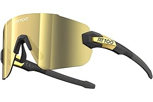 RIDE YOUR WAY Professional wrap around Frameless Cycling Sunglasses for Men and Women