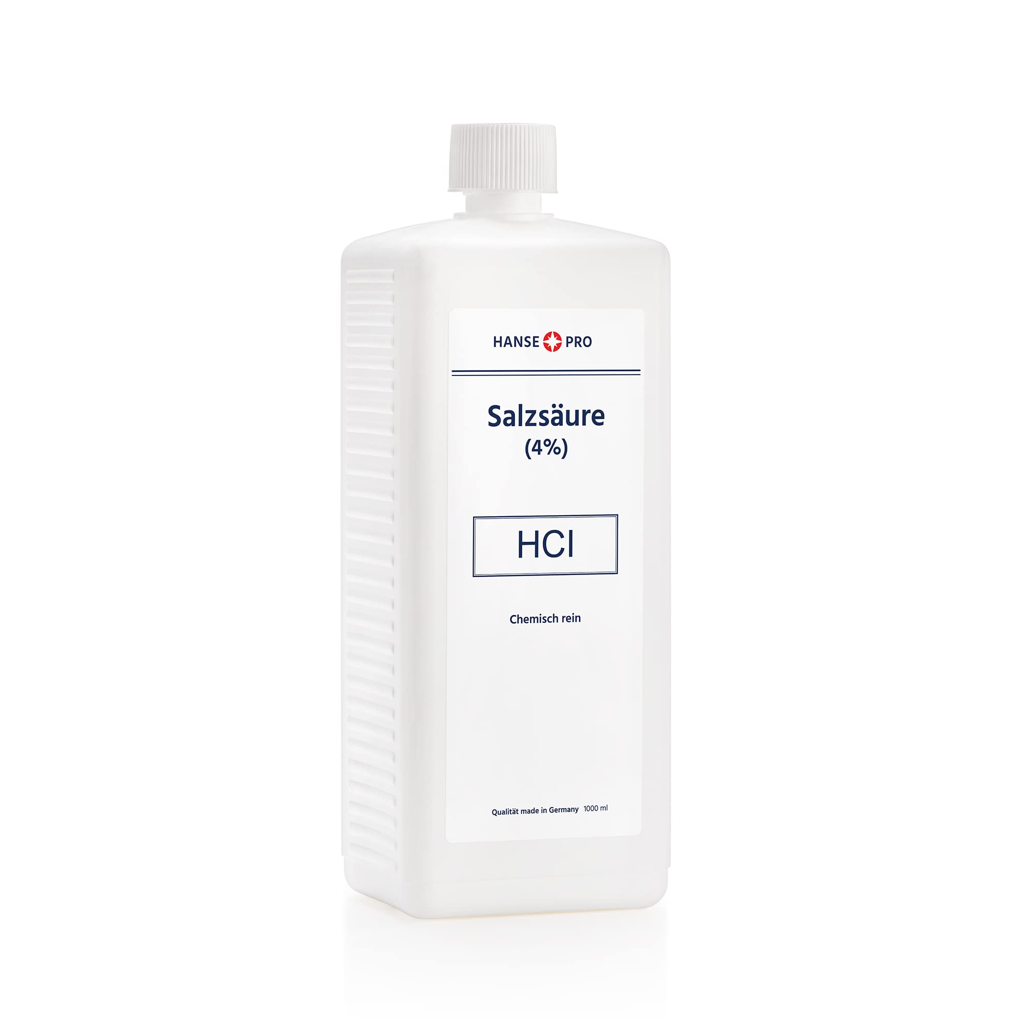 HANSE PRO Salzsäure 4% I 1000 ml I chemisch rein I Original-Rezeptur I in Deutschland hergestellt