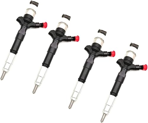 Miniatura 3 de 4Pcs 23670-30300 Compatible With Diesel Fuel Injector 095000-7761 7760 Compatible With Toyota Hilux Hiace Engine Common Rail Injector Nozzle