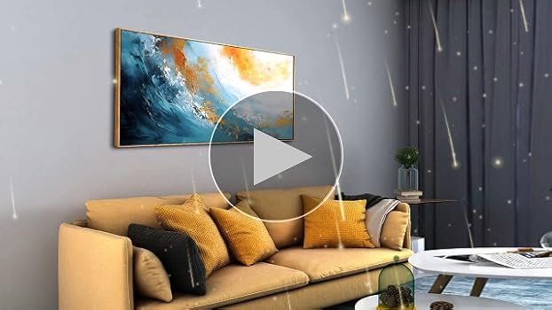 Amazon.com: Piy Painting Wall Art Framed Abstract Canvas