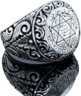 Silver Seal Of Solomon Ring, Silver Handmade Ring, Solomon Signet Ring, King Solomon Ring, 925k Sterling Handmade Silver Ring
