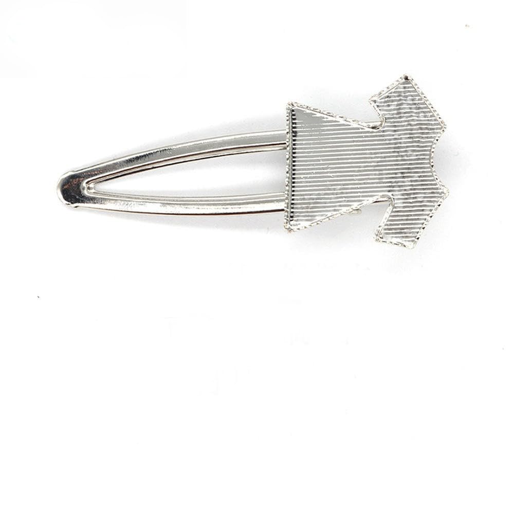 THAYLA 73 * 31 mm 50 szt. T-shirt metalowe spinki do włosów taca spinki do włosów taca spinki do włosów szpilki do włosów z pustą tacą okrągła ramka ustawienia tace na spinkę do włosów