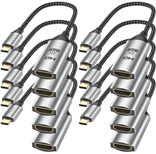 Adaptateur USB C vers HDMI 4K pour résoudre les problèmes d'affichage sur Surface et Galaxy