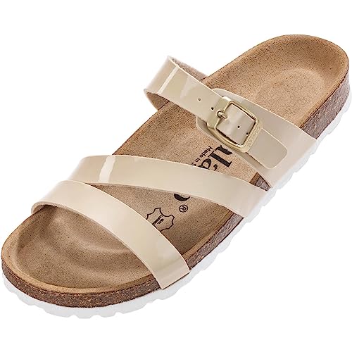 Palado Pantoletten Damen Ikaria – bequeme Sandalen Made in Spain -...